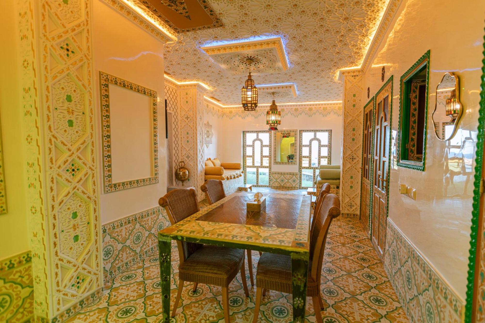 Colorful Traditional Riad W/Views Of Spain Tanger Exterior foto